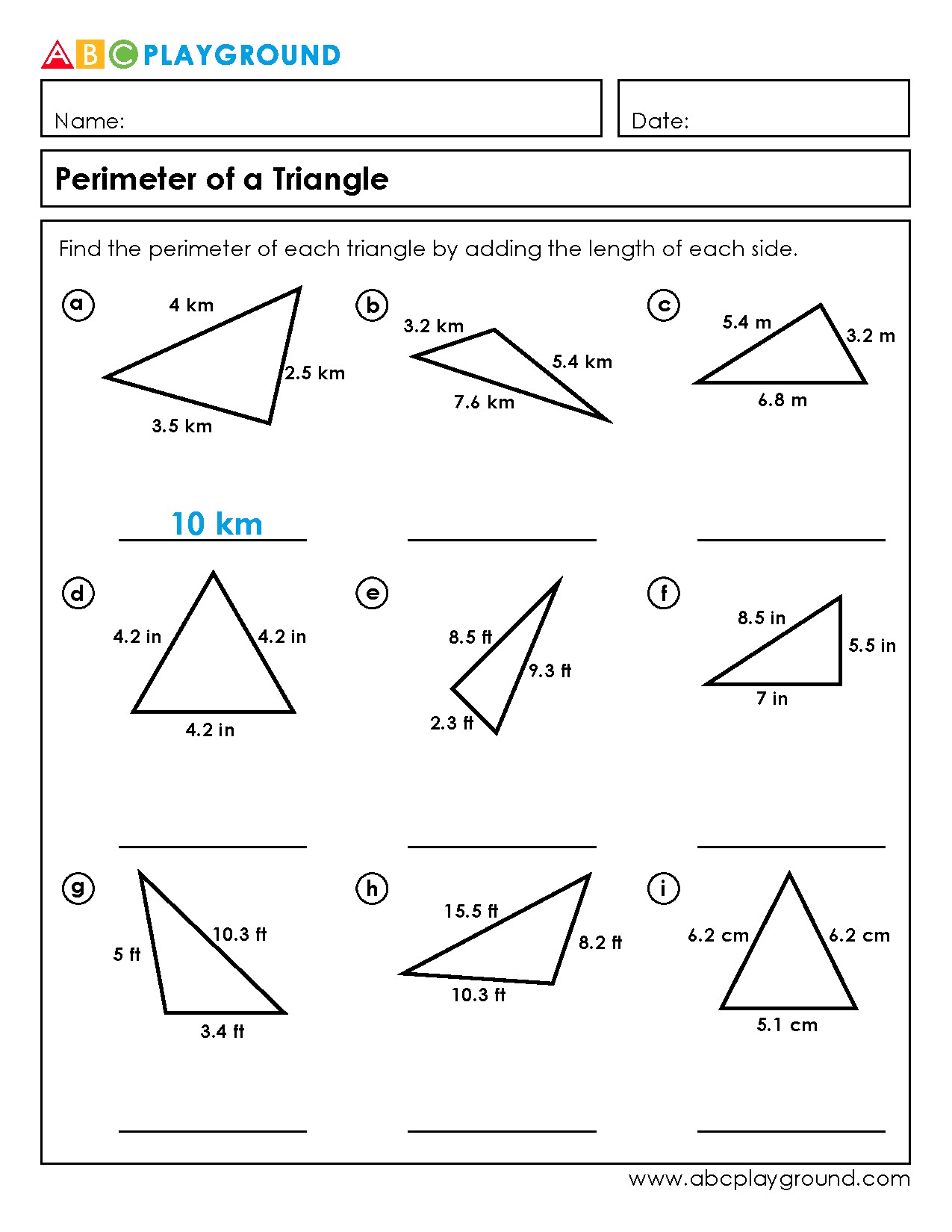 Learn to Calculate the Perimeter of Triangles Easily