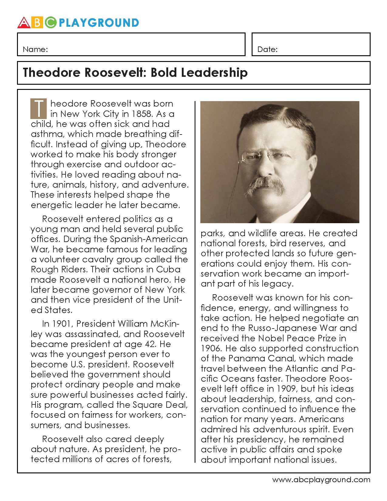 Theodore Roosevelt: Bold Leadership and Conservation Legacy