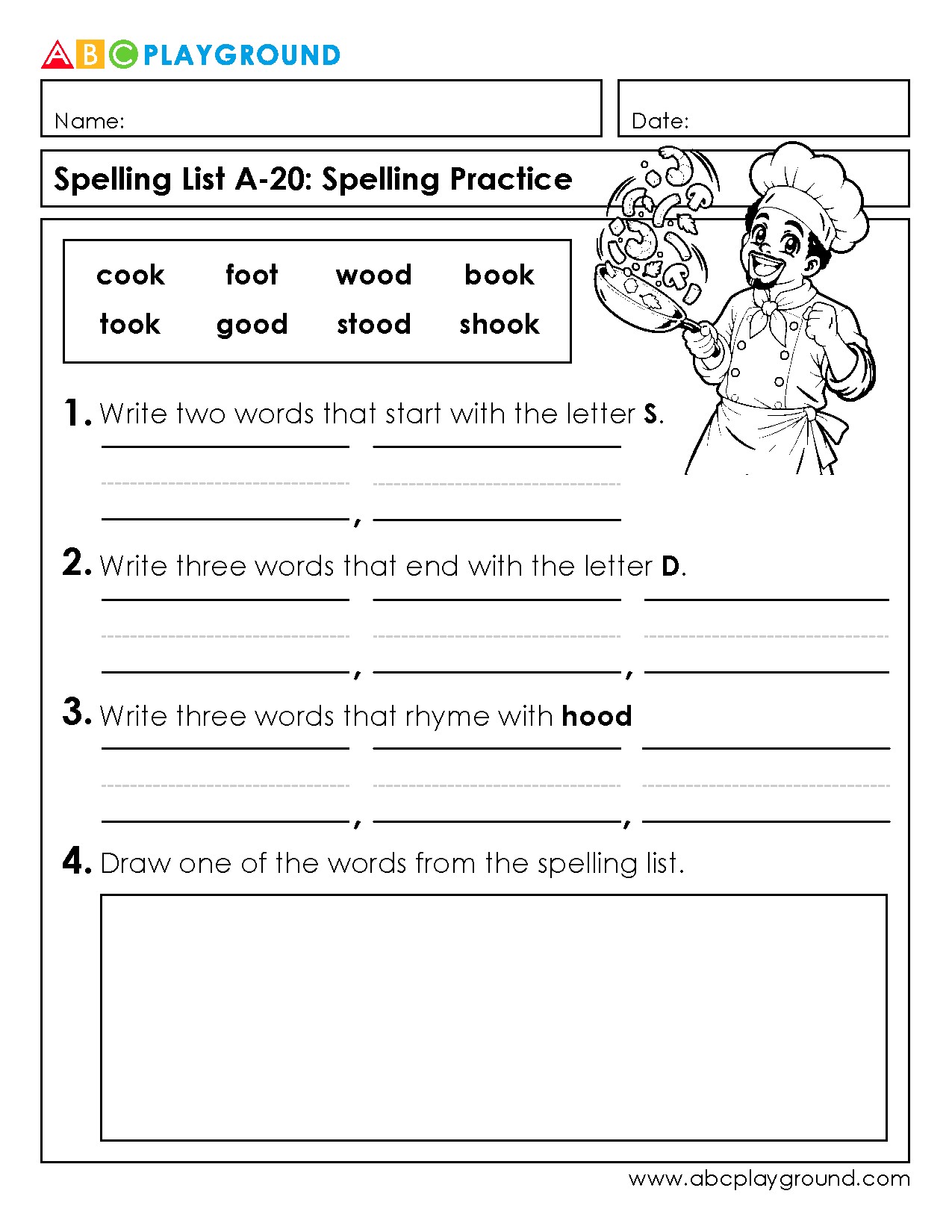 Fun Spelling Practice with Rhyming and Letter Recognition